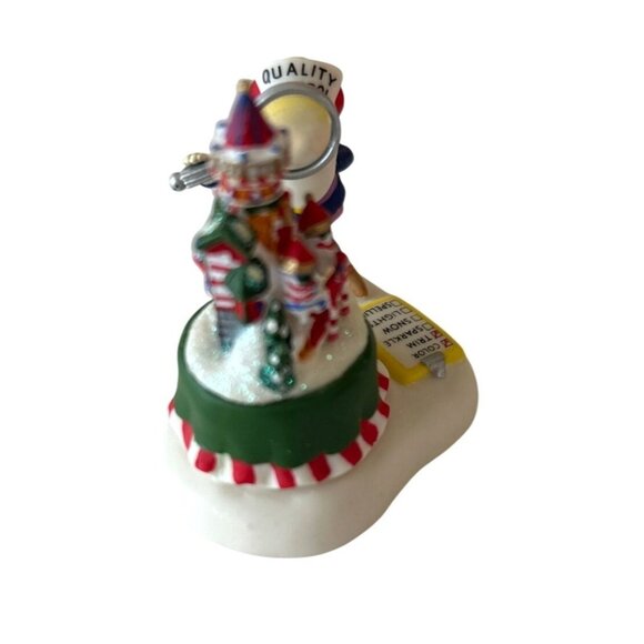 Department 56 North Pole - "Making Each House Checking It Twice" Special Edition - Picture 3 of 9